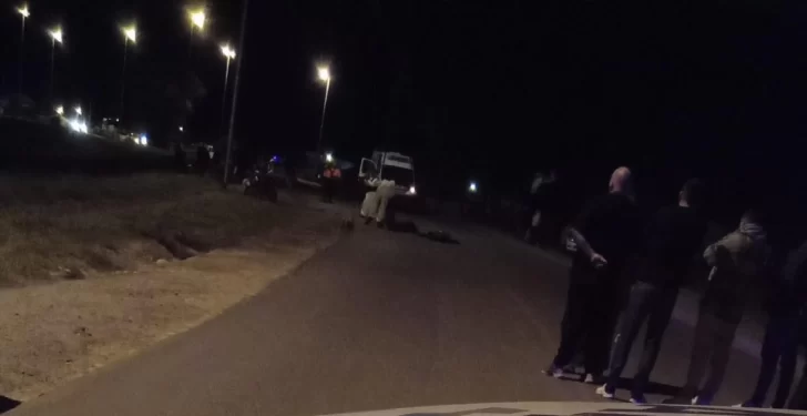 El video del momento de la picada en que dos jóvenes pierden la vida