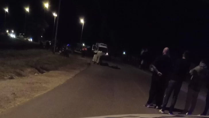 El video del momento de la picada en que dos jóvenes pierden la vida