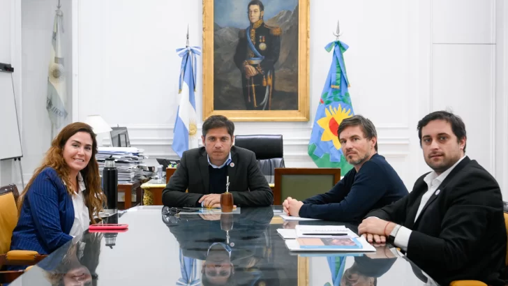 Jimena López se reunió con el gobernador Axel Kicillof