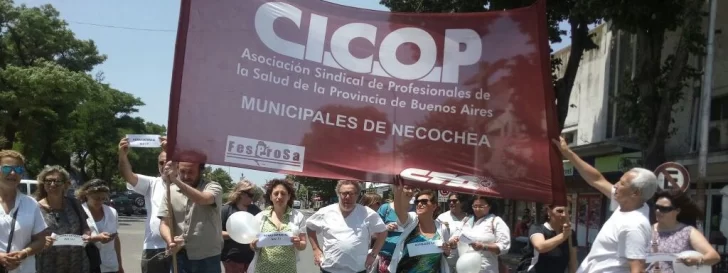 Los profesionales de la salud pública de CICOP adhirieron al Paro Nacional de mañana