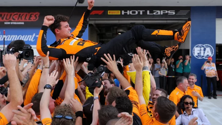Con McLaren, Lando Norris logró en Miami su primera victoria en la Fórmula 1