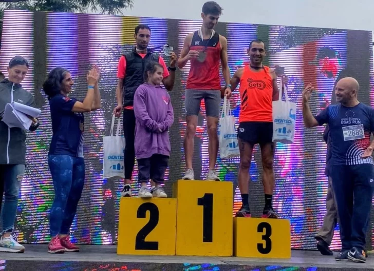 Gran podio de Federico Santibañez en la “Unión Europea-Buenos Aires Run”