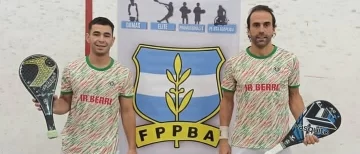 Del básquet a la paleta: Joseba Bilbao volvió a competir en el ámbito provincial