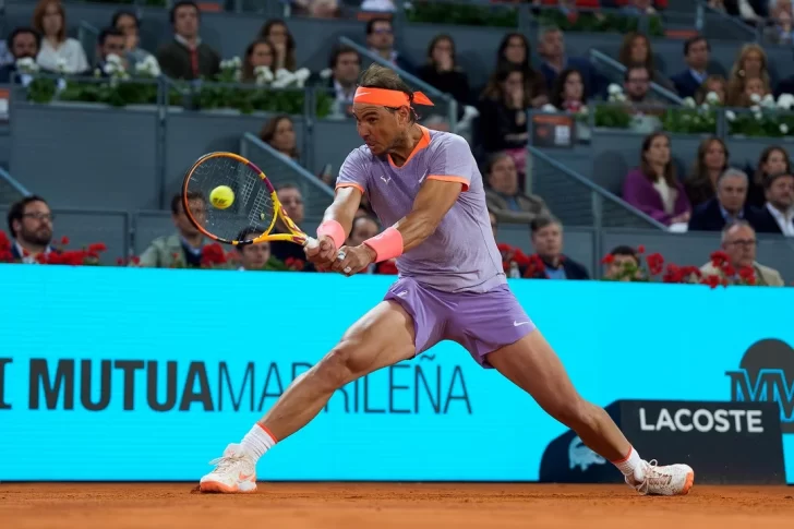 Nadal se despidió del Masters 1000 ATP de Madrid con una derrota ante Lehecka