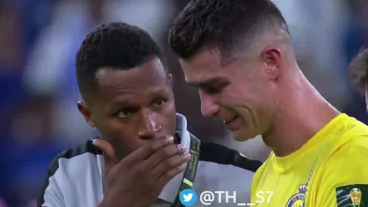 VIDEO: El conmovedor llanto de Cristiano Ronaldo luego de perder una final