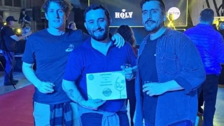 Una micro destilería necochense fue premiada en la Copa Argentina de Gin