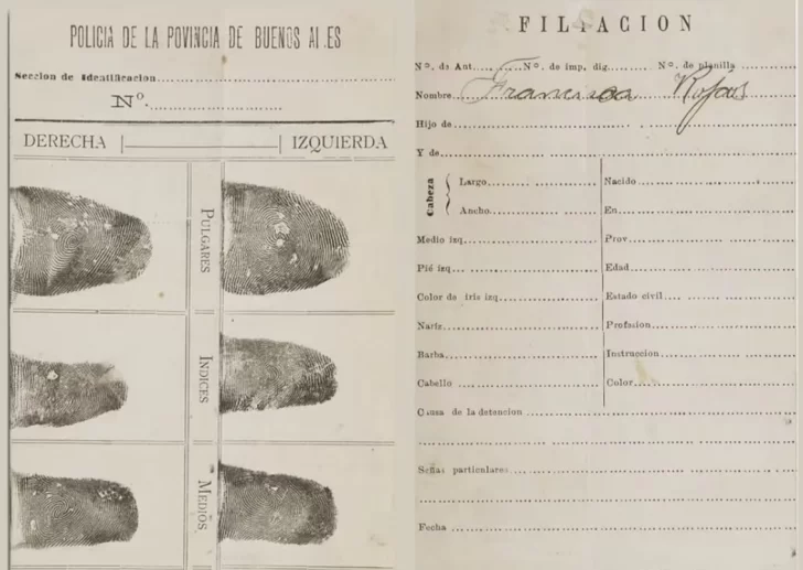 Un 29 de junio de 1892 ocurría en Quequén el crimen de las huellas dactilares