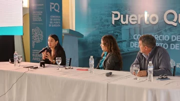 Puerto Quequén presentó su Agenda Verde: plantarán 140 árboles en la plaza 3 de agosto