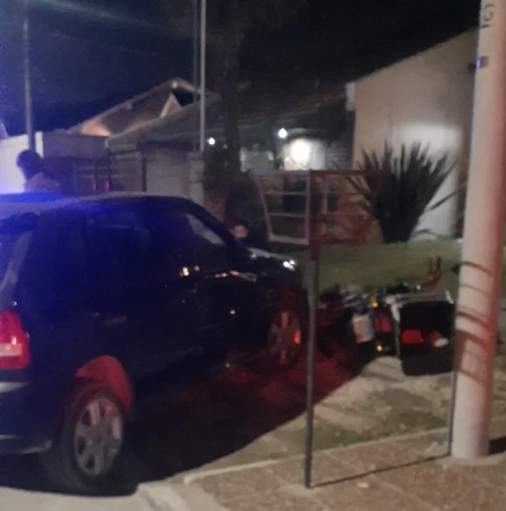 Choque en calle 30: motociclista herido en accidente de tránsito