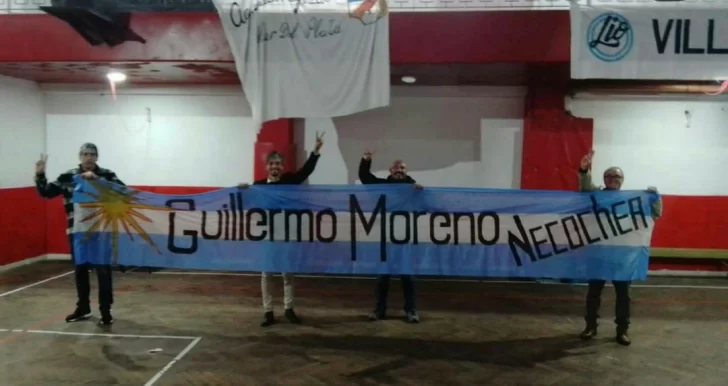 Apoyo de necochenses a Moreno que pide “Volver a Perón”