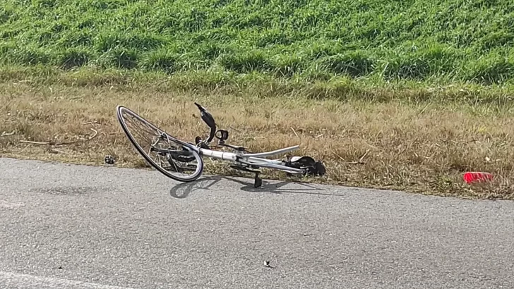 Otro ciclista fue atropellado y murió en la ruta 226