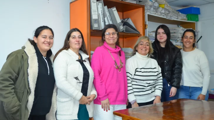 Gestión ambiental: alumnos realizan prácticas en el Municipio