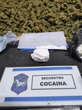 Droga en Quequén: el sujeto investigado cumplía arresto domiciliario por venta de estupefacientes