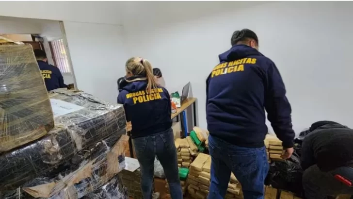 Secuestraron 7 toneladas de marihuana que viajaban ocultas en un camión