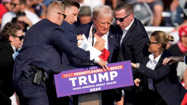 Donald Trump fue herido de bala en un atentado durante un acto de campaña