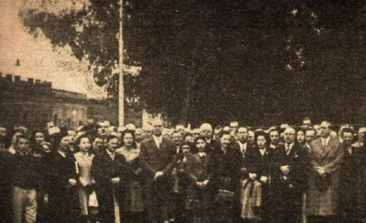 Hace 80 años, los vascos plantaban en Necochea el retoño del Árbol de Guernica