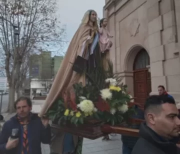 Procesión y misa en honor a la Virgen del Carmen