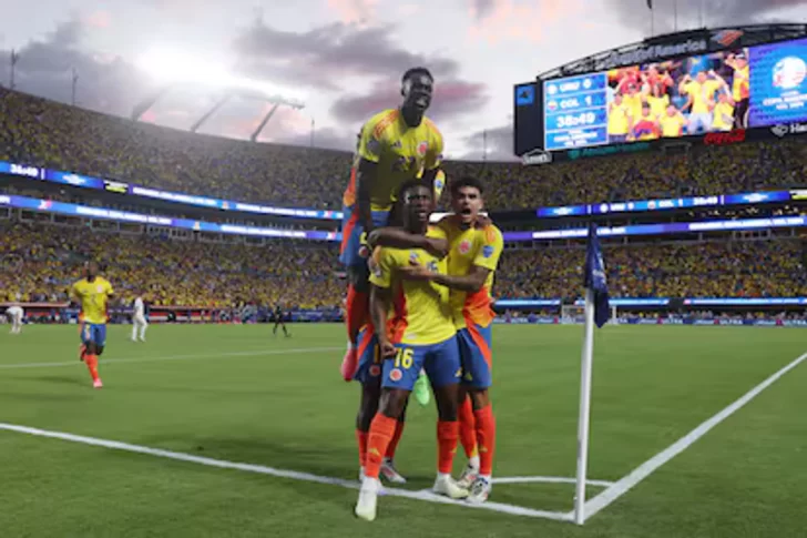 Colombia venció a Uruguay y definirá la Copa América contra Argentina