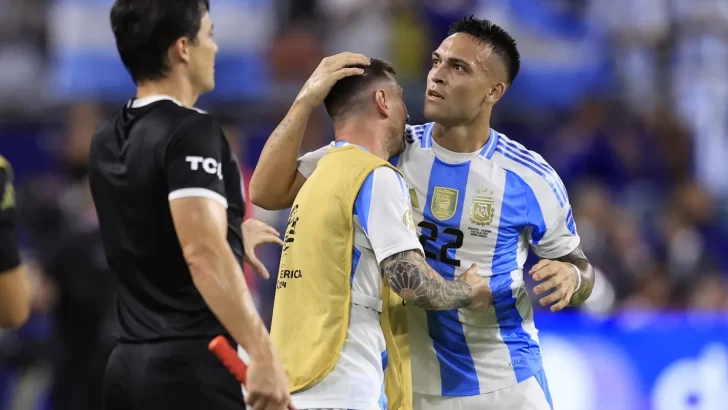 Con un golazo de Lautaro Martínez, Argentina venció a Colombia y es el bicampeón de la Copa América