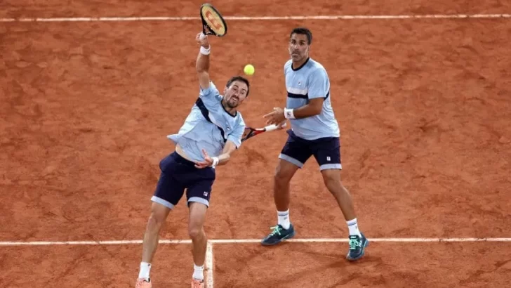 La dupla argentina González-Molteni cayó ante Nadal-Alcaraz