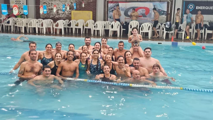 Más de 160 nadadores participaron en la tercera fecha del Circuito de Natación Master