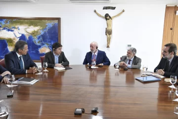 Kicillof se reunió con el presidente Lula da Silva