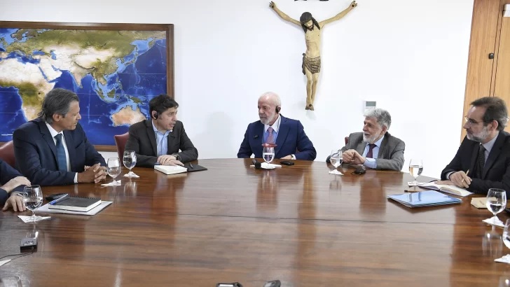 Kicillof se reunió con el presidente Lula da Silva