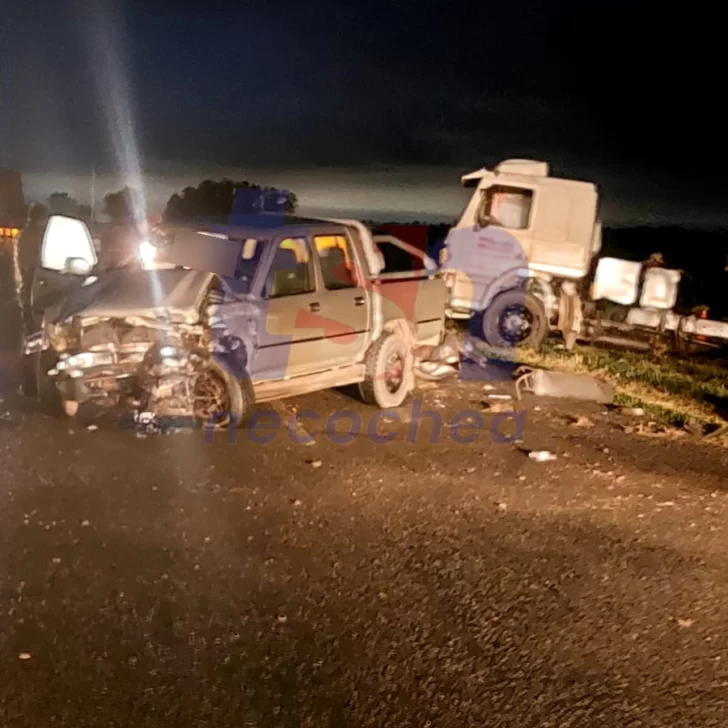 Piden cadena de oración por la salud de un vecino que chocó el viernes en ruta 86