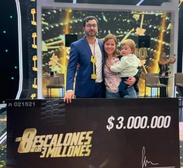 Un loberense ganó Los 8 Escalones