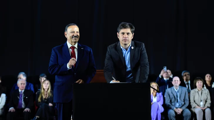 Kicillof y Quintela firmaron un acuerdo de cooperación entre las provincias de Buenos Aires y La Rioja