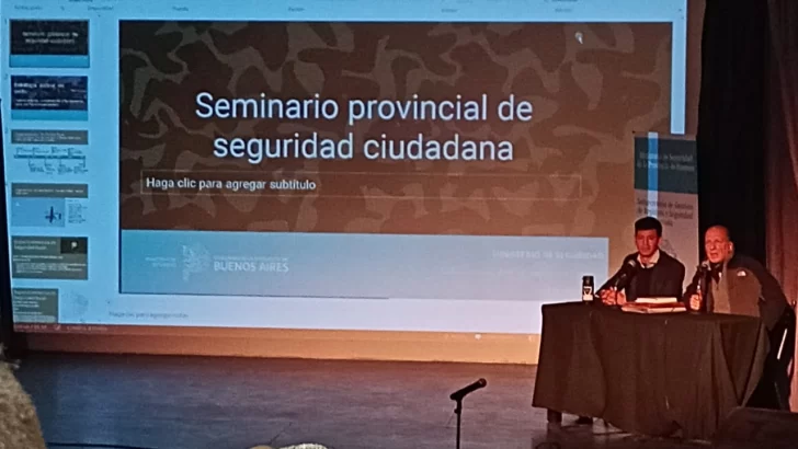 Necochea fue parte del Seminario Provincial de Seguridad en vistas a la temporada estival