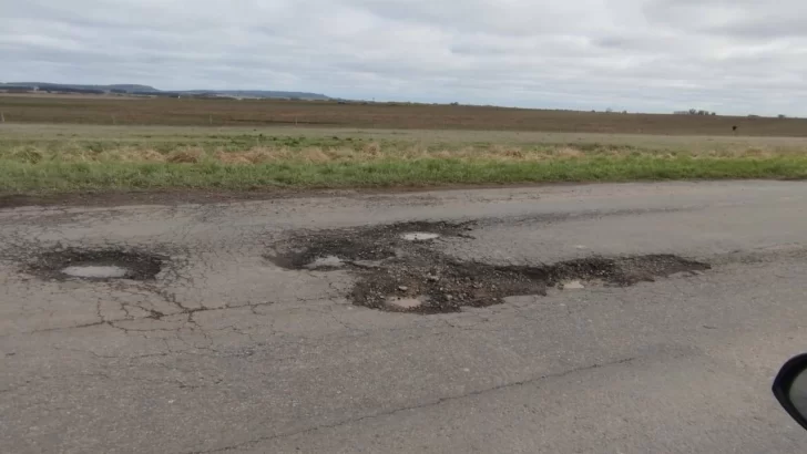 Preocupación por el estado de un tramo de la ruta 227