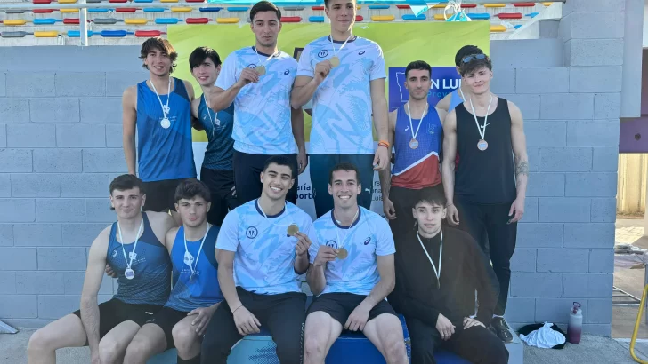 Marchetti cerró el Nacional U23 con una medalla de plata en el relevo 4×400