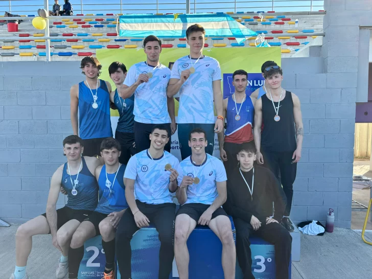 Marchetti cerró el Nacional U23 con una medalla de plata en el relevo 4×400