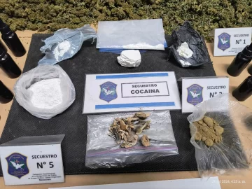 Preventiva para un sujeto al que le incautaron 6 kilos de marihuana, cocaína y hongos alucinógenos