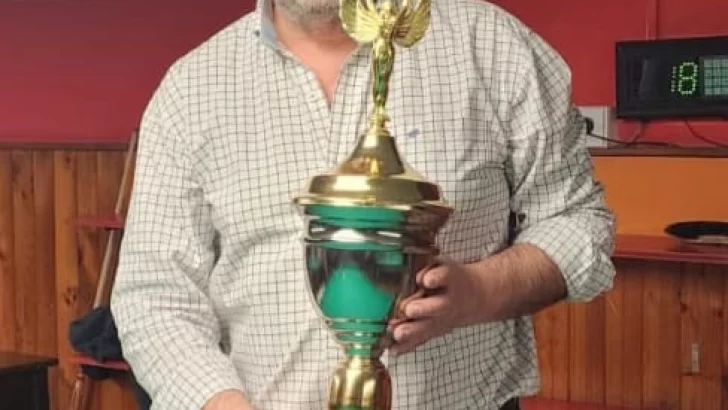 José Luis Dindart es el campeón de la Copa “Ciudad de Necochea”