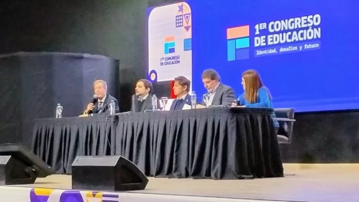 Con Andrea Cáceres, se lanzó el primer Congreso de Educación en San Martín