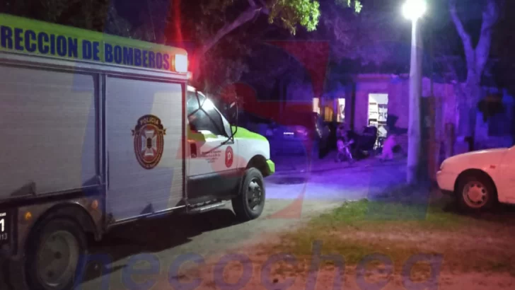 Incendio en una vivienda de Quequén: daños materiales y un intoxicado