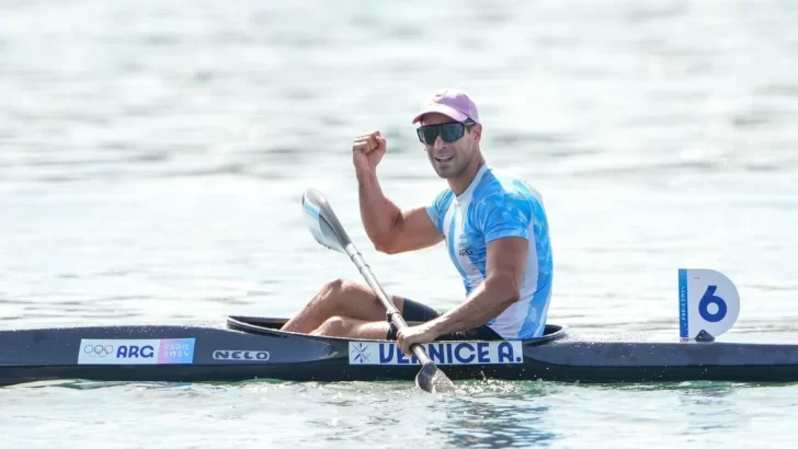 Ahí nomás de la medalla: Vernice terminó cuarto en canotaje