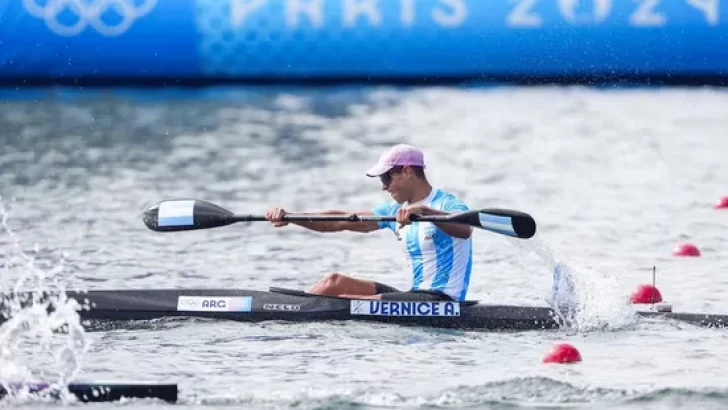 Agustín Vernice y Brenda Rojas clasificaron a semifinales en canotaje