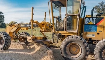 Realizan trabajos en la calzada en un tramo de la Ruta 88