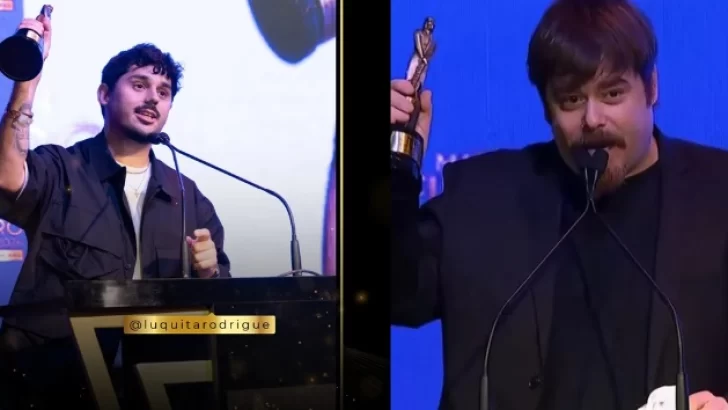 Lucas Rodríguez y Migue Granados ganaron el Martín Fierro Digital de Oro 2024