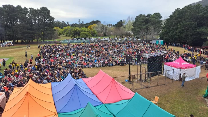 Casi 5000 personas se convocaron para ver a Leda en Balcarce