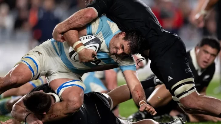 Dura derrota de Los Pumas ante los All Blacks en el Rugby Championship