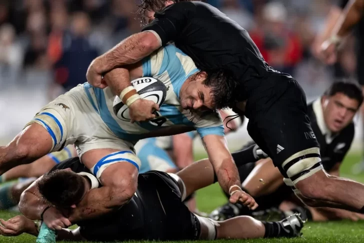 Dura derrota de Los Pumas ante los All Blacks en el Rugby Championship