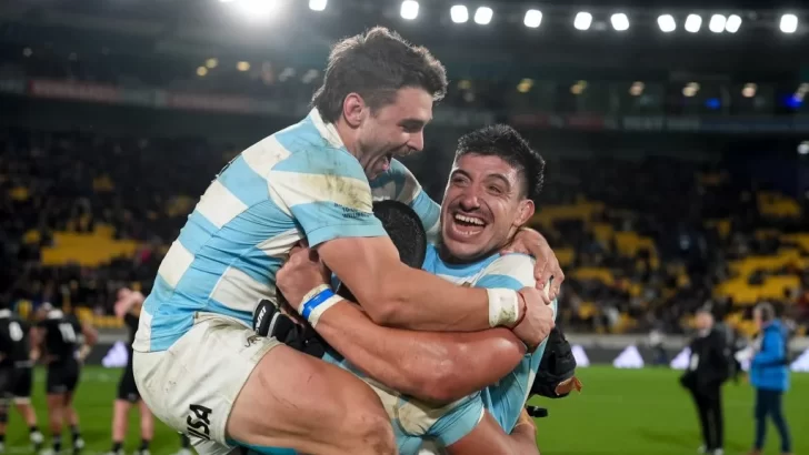 Los Pumas dieron el golpe y vencieron a los All Blacks