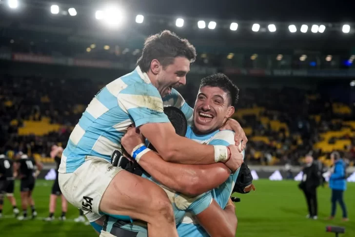 Los Pumas dieron el golpe y vencieron a los All Blacks