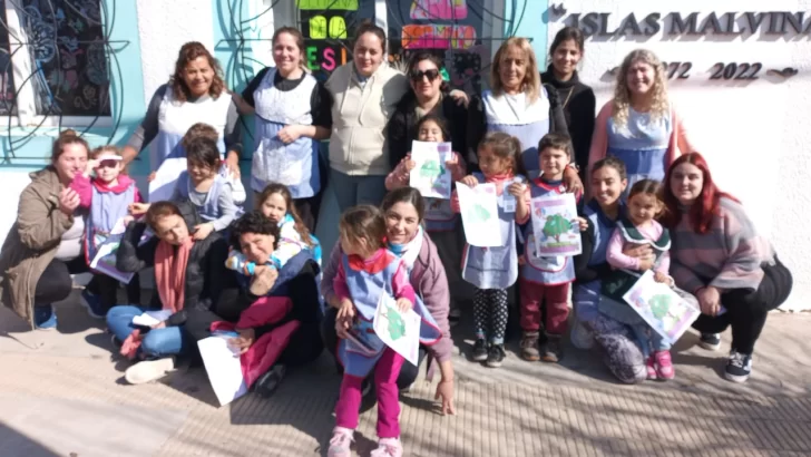 Niños de Ramón Santamarina se capacitaron en Educación Ambiental Integral