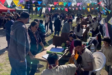 Los Scouts de Necochea presentaron sus Especialidades con un festival