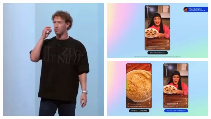 Zuckerberg usó un video de “Sabores del conurbano” para anunciar una actualización de Instagram